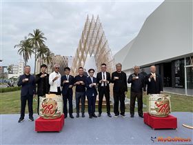 「隈研吾世界建築巡迴展/五感の建築/台灣台南」開幕記者會，4/11起至6/16在台南展出（圖／MyGoNews提供）