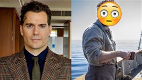 亨利卡維爾一改過去形象，在《非紳士特攻隊》中，蓄起大鬍子成為改變戰事的關鍵人物。（圖／采昌提供）