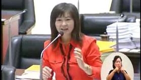 高雄市議員陳粹鑾。翻攝YOUTUBE