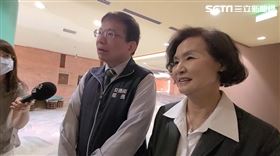 王國材上午前往宜蘭考察。