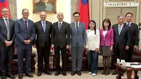 韓國瑜今（11日）接見及款宴「澳洲跨黨派國會議員訪問團」。（