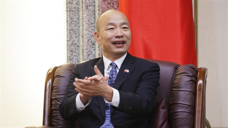 韓國瑜任民主基金會董事長  綠委：沒卡韓
