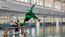 ▲高難度的動作。（圖／吳登興提供）