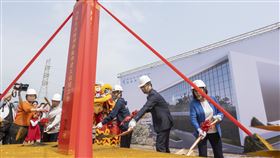 鴻華先進高雄橋頭新廠今（11）日舉行動土儀式。（圖／鴻海提供）