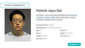戴佳宇被公布被在逮捕者名單的網站：recentlybooked上（該網站的所有資料均直接從各自州和縣的執法機構取得，版權屬於公共領域。）