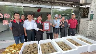 A-Lin親姊送暖！360份點心為救災人員打氣