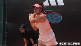 台灣網球好手楊亞依。（圖／記者蔡厚瑄攝影）