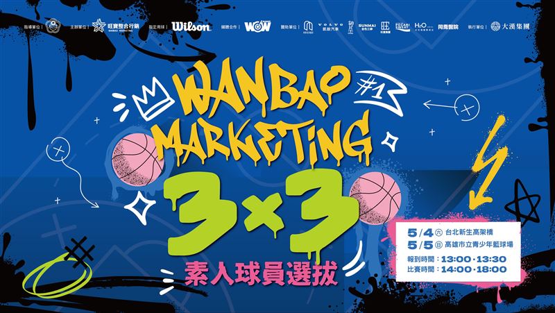 職業3x3球隊素人海選　鄭志龍挑選拔小組