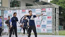台灣射箭好手雷千瑩。（圖／全國射箭協會提供）