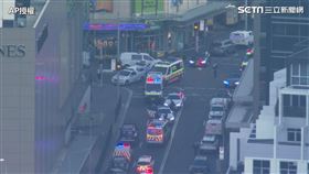 澳洲大型商場Westfield Bondi Junction今日發生砍人事件。（圖／AP授權）