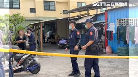 彰化警追捕移工開槍誤傷同事，1員警手臂中彈、外籍移工左胸中彈。（圖／翻攝畫面）