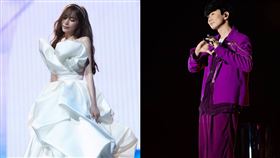 林俊傑、王心凌天津開唱場地剛好在隔壁。（合成圖／翻攝自IG)）