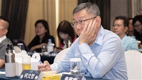 柯文哲出席共識營。（圖／民眾黨提供）