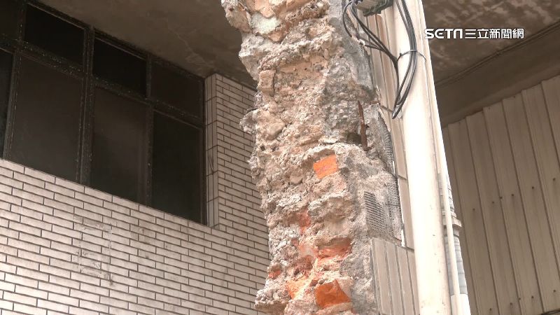 獨／基隆拆危樓梁柱受損！住戶憂成軟腳樓
