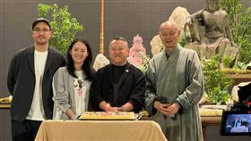 曾志偉歡慶71歲大壽。（圖／翻攝自微博／浪裡看娛）