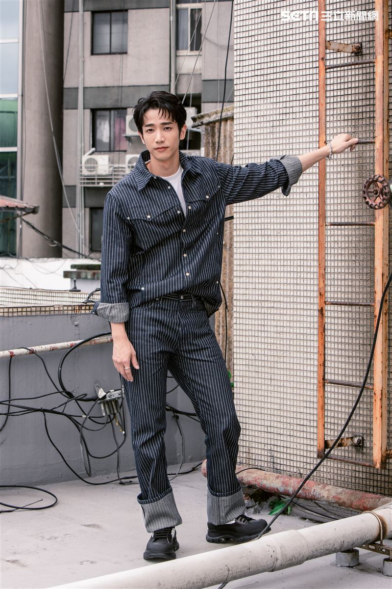 劉以豪三立新聞網專訪。（圖／記者楊澍攝影）