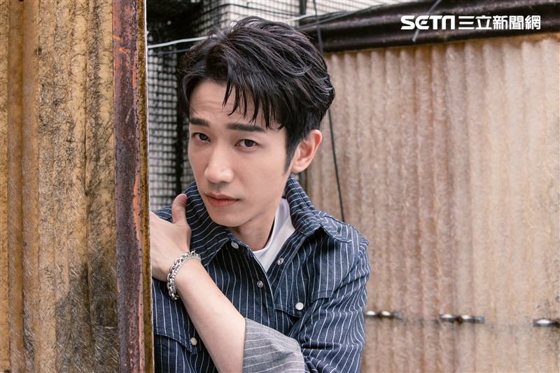 劉以豪三立新聞網專訪。（圖／記者楊澍攝影）