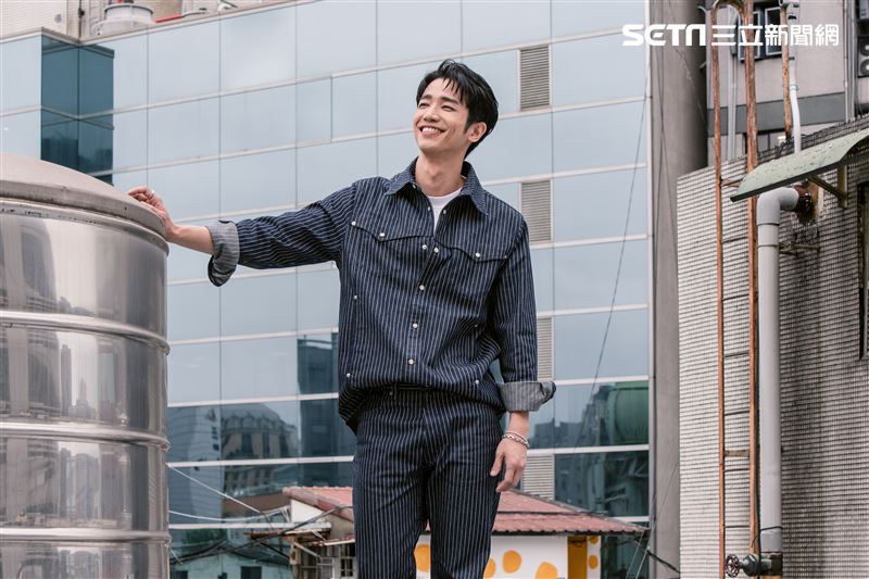 劉以豪三立新聞網專訪。（圖／記者楊澍攝影）