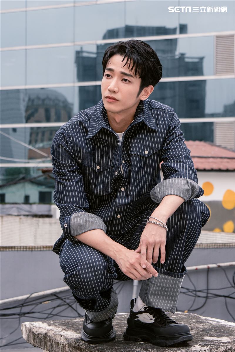 劉以豪三立新聞網專訪。（圖／記者楊澍攝影）