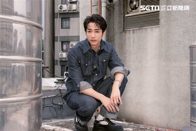 劉以豪三立新聞網專訪。（圖／記者楊澍攝影）