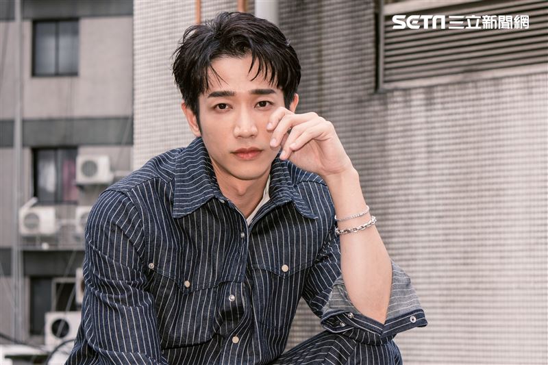劉以豪三立新聞網專訪。（圖／記者楊澍攝影）