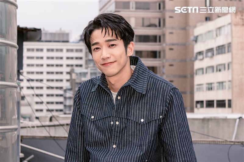 劉以豪三立新聞網專訪。（圖／記者楊澍攝影）