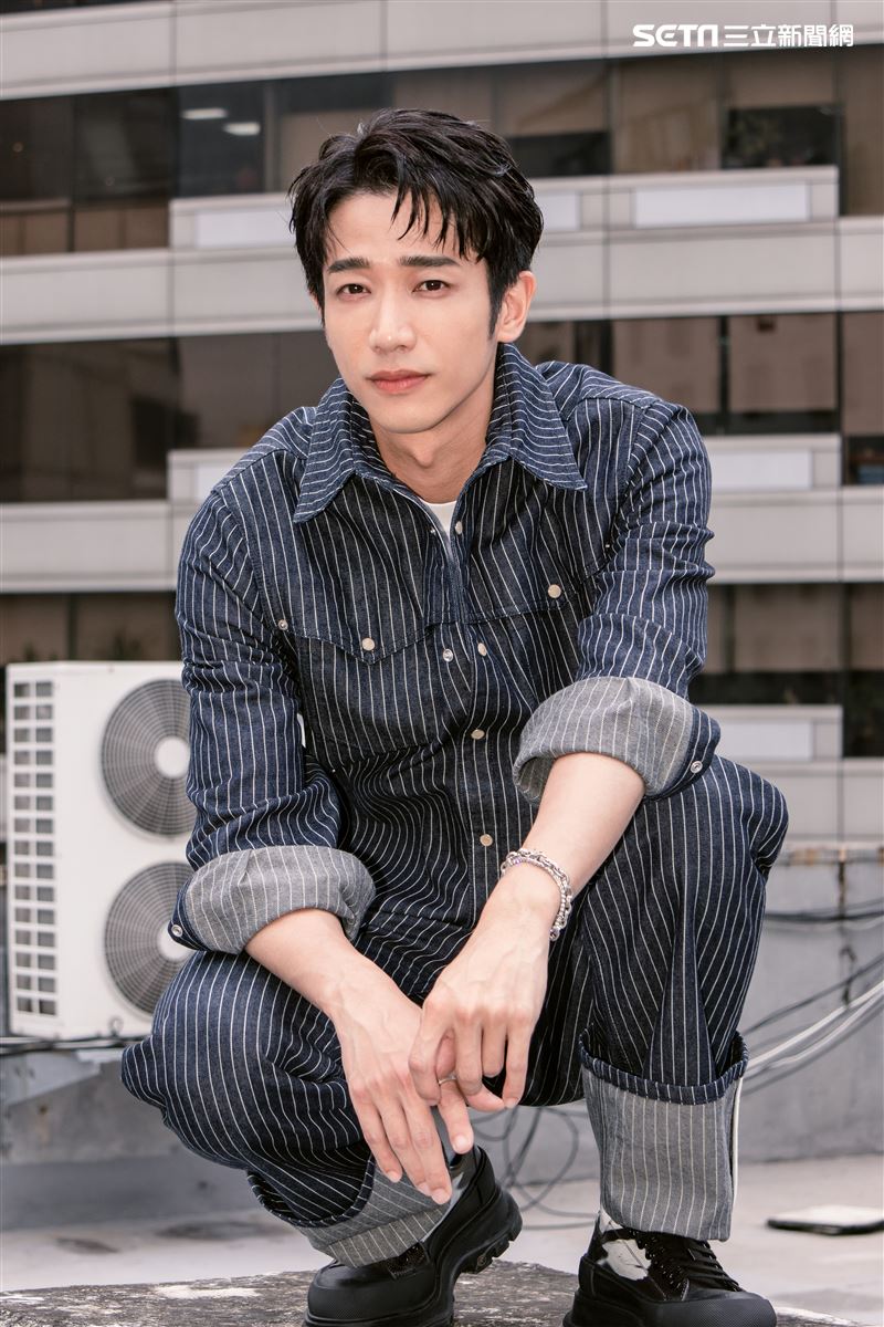 劉以豪三立新聞網專訪。（圖／記者楊澍攝影）