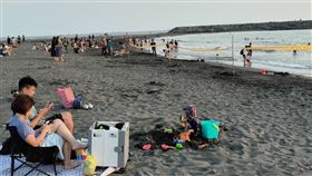 旗津海水浴場,高雄市,油污,油球