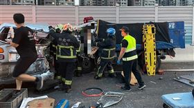 台65線,板橋段,追撞,小貨車,新北