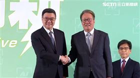 ▲第三波內閣名單卓榮泰（左）公共工程會主委 陳金德