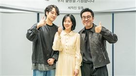 ▲（左至右）梁世宗、吳官錫和柳承龍。（圖／Disney+提供）