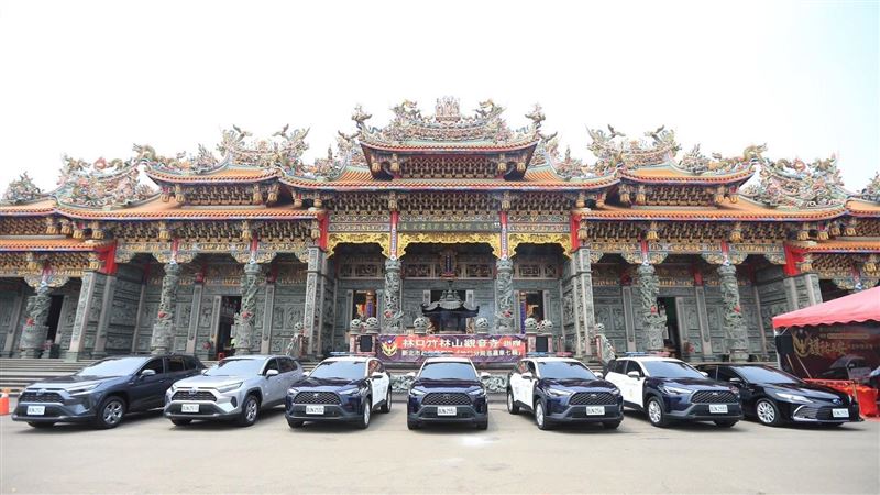 警車耗損快 竹林山觀音寺暖捐林口警7車