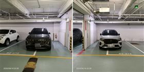 原PO分享在停車場照片，並好奇車子這樣停的意義為何。（圖／翻攝自爆怨2公社臉書）