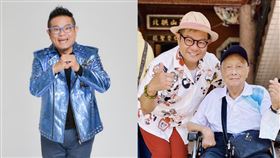 許效舜（左）曬出與爸爸許義隆合照。（圖／翻攝自許效舜臉書）