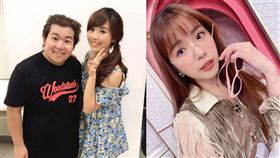 山豬和夏乙薇在2015年相識於節目錄影。（組合圖／翻攝自夏乙薇 IG）