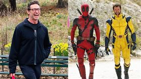 休傑克曼看似大笑，卻似乎老了好幾歲有些強顏歡笑。（圖／翻攝自thehughjackman IG）