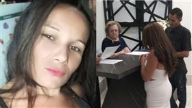 婚禮鬧出人命！新娘「泳池邊跳舞」不甚落水溺斃
（組合圖／翻攝自Elisangela Gazano臉書）