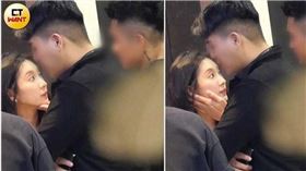 陳華收工急找男友「鬆一下」　當眾親吻拍臀放閃全被拍