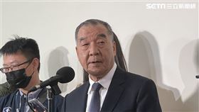 ▲國防部長邱國正受訪（圖／記者高逸帆攝影）