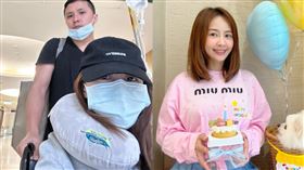 賴薇如做試管嬰兒子宮外孕！腹出血(圖/翻攝自賴薇如臉書)