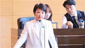 台中市長盧秀燕，議會質詢（圖／翻攝畫面）