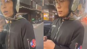 不滿遭便衣警盤查！男子狂嗆你憑什麼。（圖／翻攝畫面）