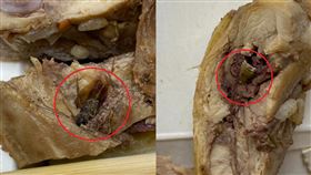 ▲汐止燒臘便當「雞肉塞2隻蟑螂、白飯撒屍腿」！超噁畫面曝光　店家認了（圖／翻攝自汐止集團臉書）