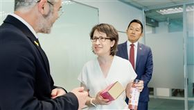 蕭美琴接見「以色列國會議員訪問團」（圖／民進黨提供）