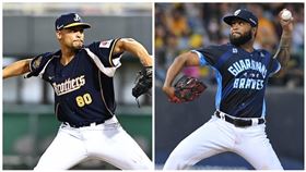 ▲前中信兄弟艾里歐、前富邦悍將恩力。（圖／中信兄弟、富邦悍將球團提供）