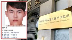 外役監受刑人康育豪逃亡期間還犯下殺人未遂案，至今仍未被逮捕。