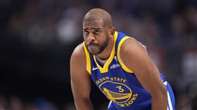 ▲勇士在附加賽遭國王淘汰，保羅（Chris Paul）中斷2010年起的連續季後賽紀錄。（圖／美聯社／達志影像）