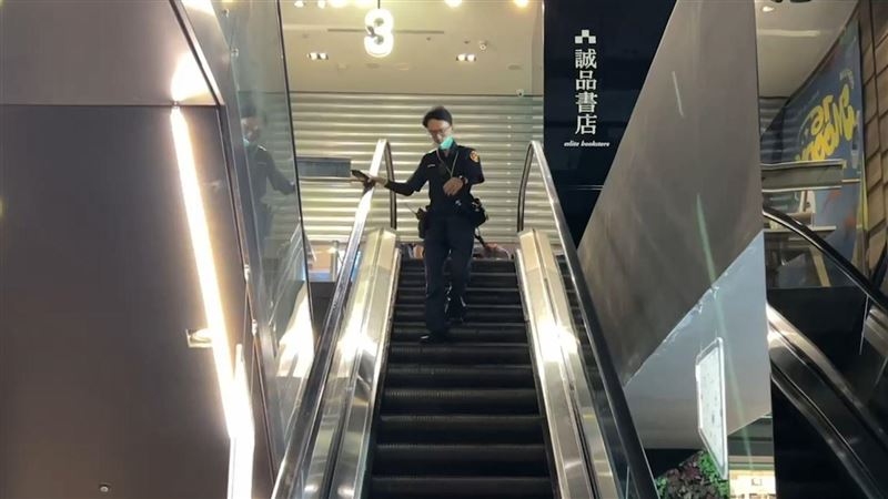 台中勤美誠品3樓遭潑汽油　警制伏1男