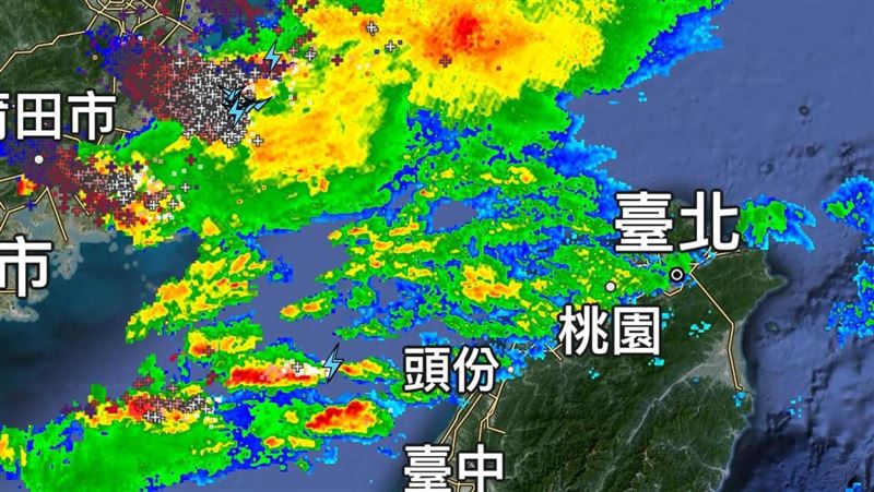 提早變天了　「降雨熱區」曝光