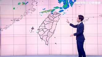 明中部以北防雷雨轟炸　這天過後陽光露臉